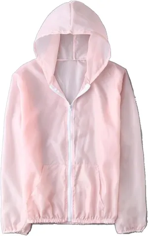 Summer Sun Protection Jacket - Ice Silk Outdoor Clothing Women's Solid Color Breathable Quick-Drying Men's Wat