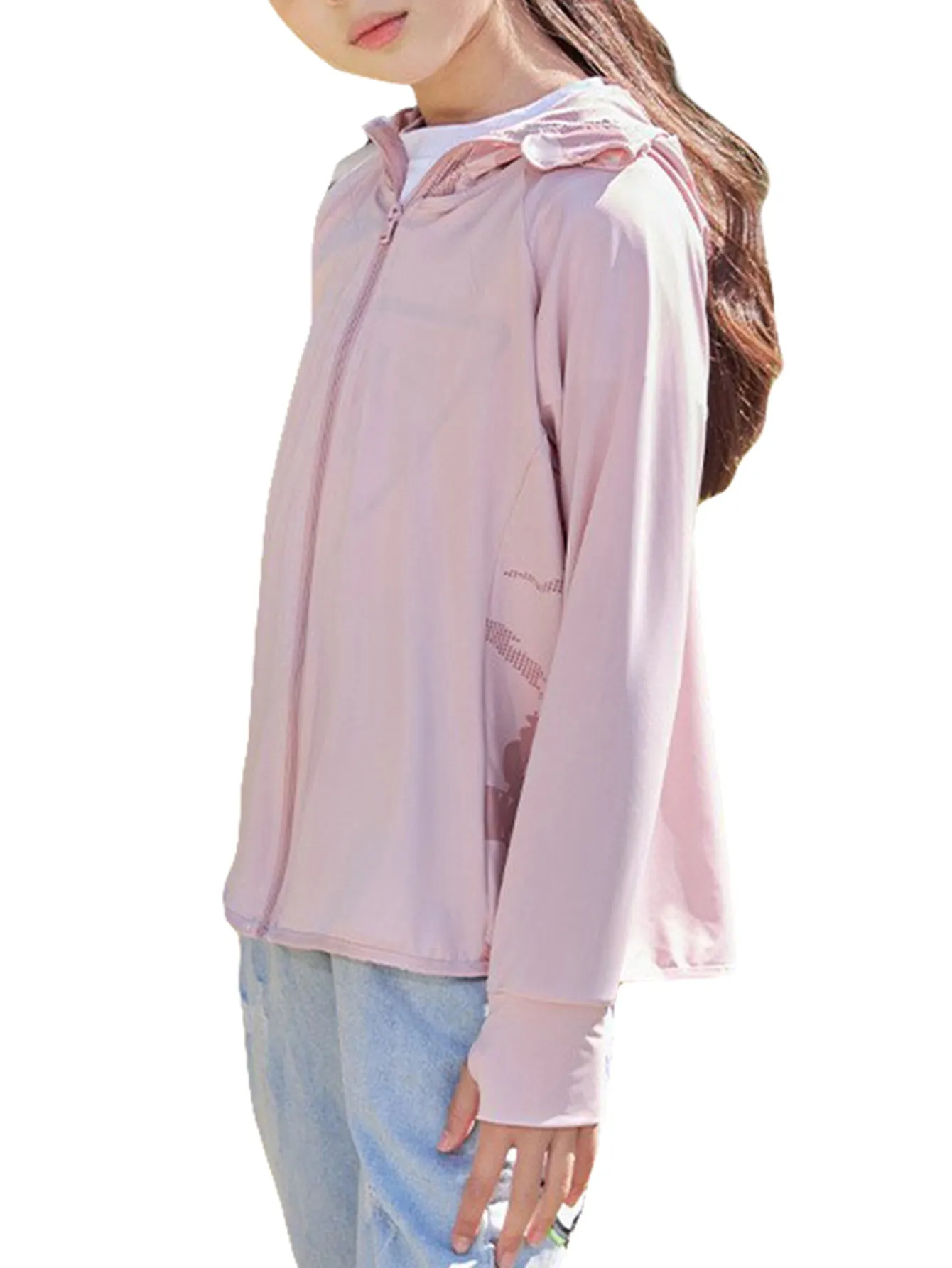 Sun protection clothing, UV protection UPF50  outdoor, breathable and thin for boys and girls