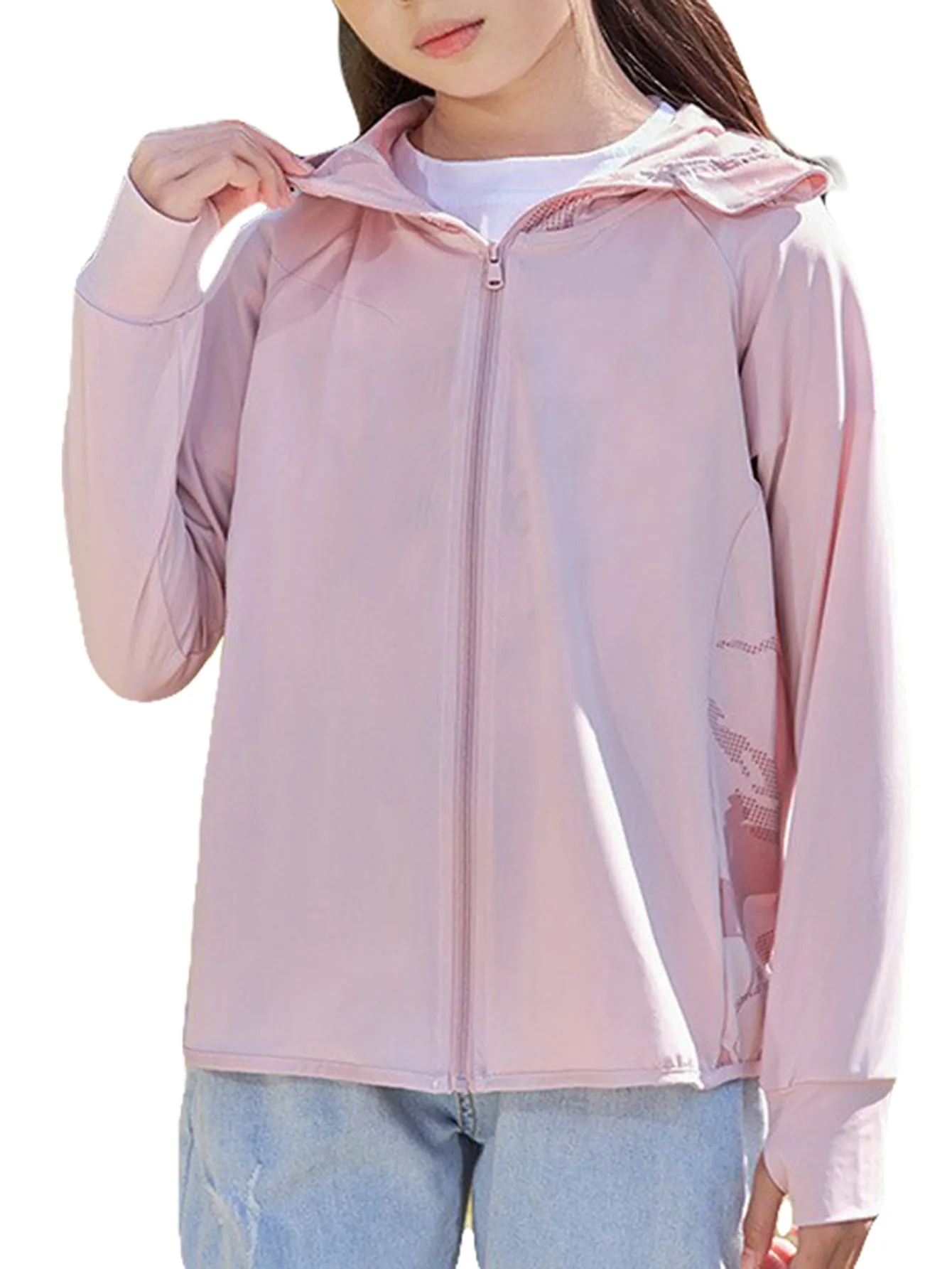 Sun protection clothing, UV protection UPF50  outdoor, breathable and thin for boys and girls