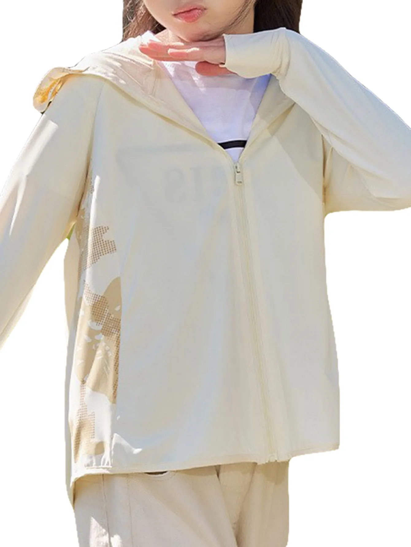 Sun protection clothing, UV protection UPF50  outdoor, breathable and thin for boys and girls