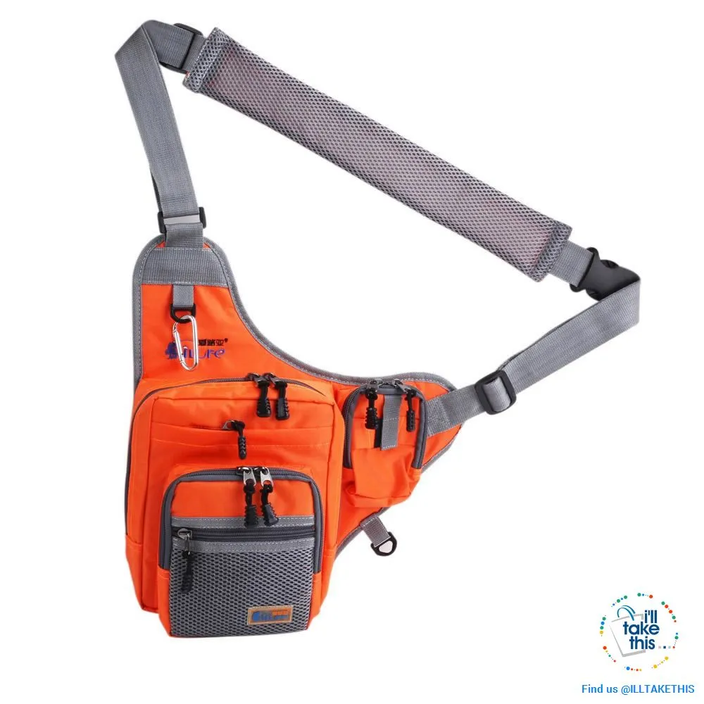 The fisherman's Friend, a Shoulder bag with a multitude of purposes - Three Color options