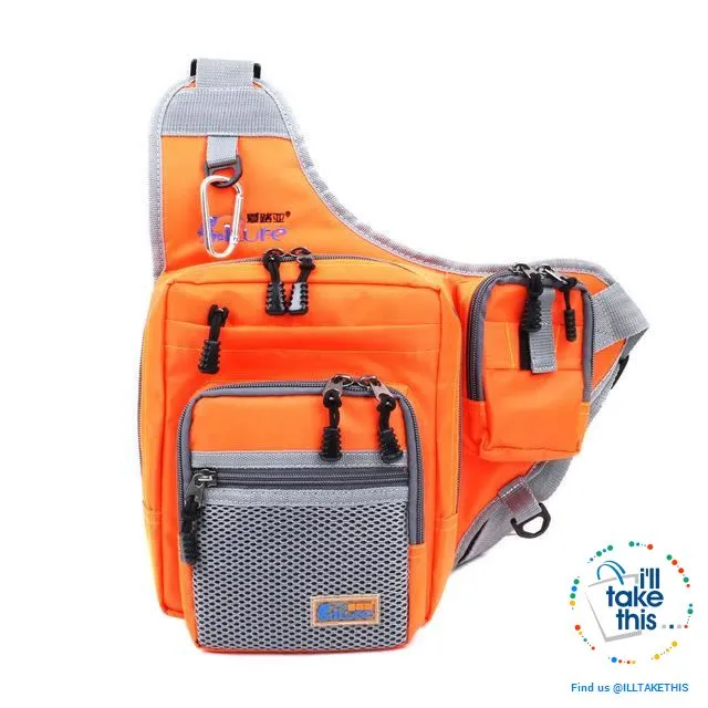 The fisherman's Friend, a Shoulder bag with a multitude of purposes - Three Color options
