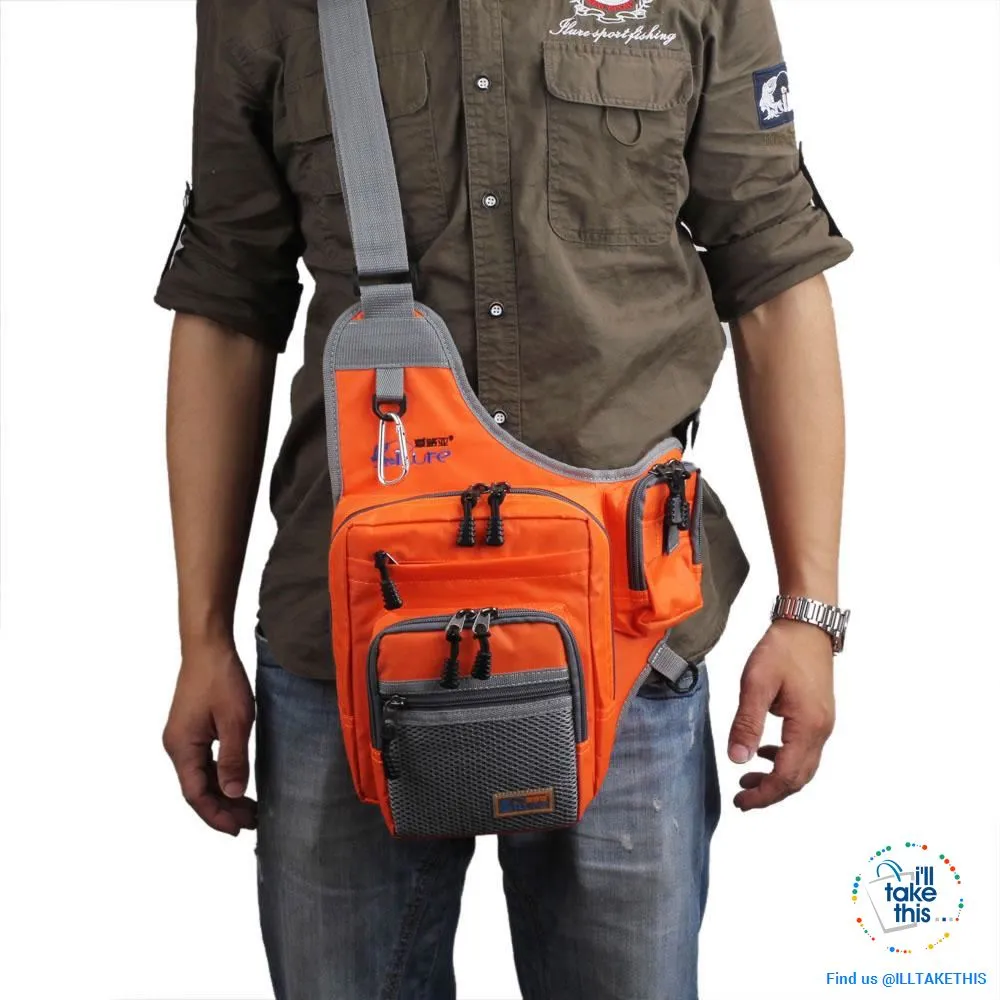 The fisherman's Friend, a Shoulder bag with a multitude of purposes - Three Color options