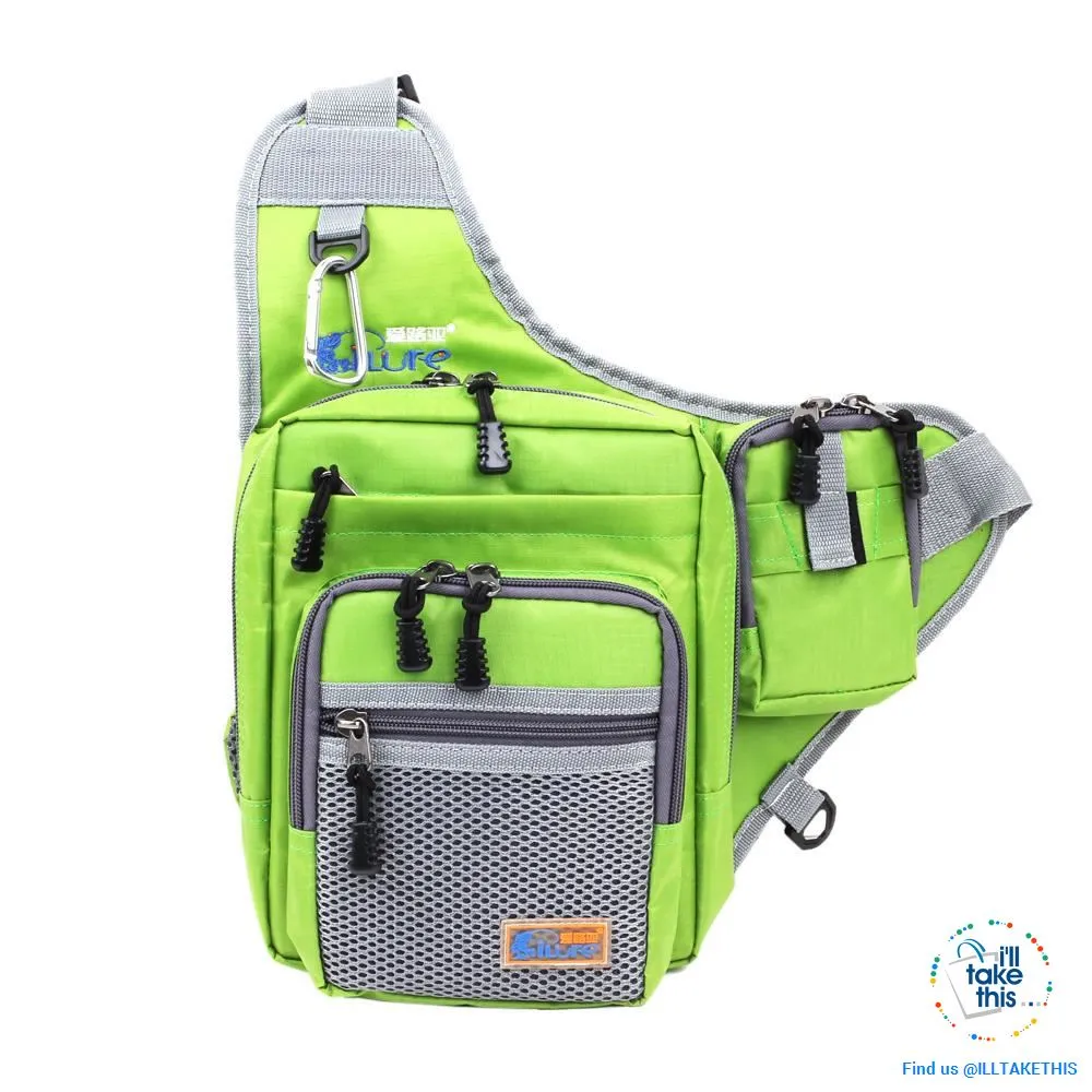 The fisherman's Friend, a Shoulder bag with a multitude of purposes - Three Color options