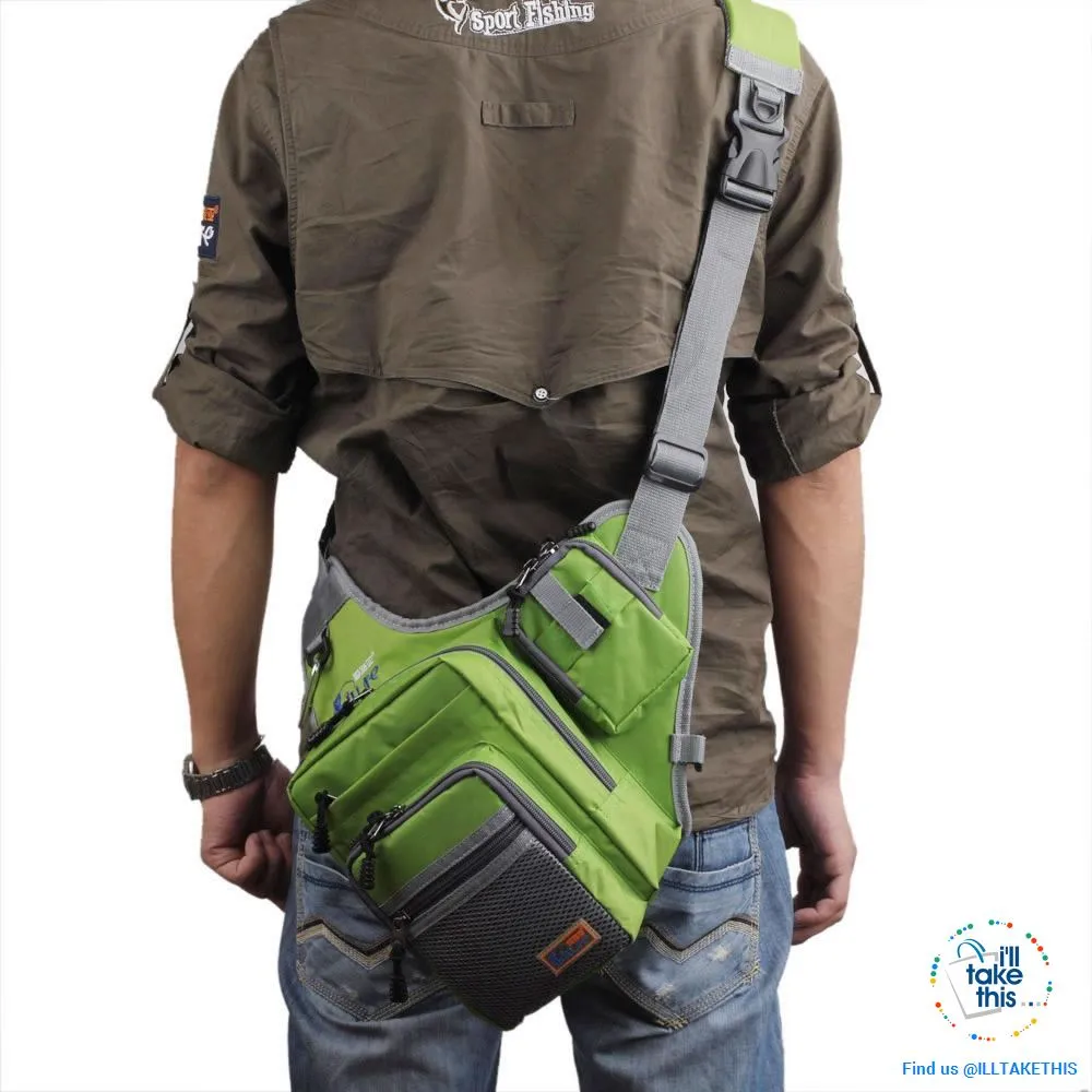 The fisherman's Friend, a Shoulder bag with a multitude of purposes - Three Color options