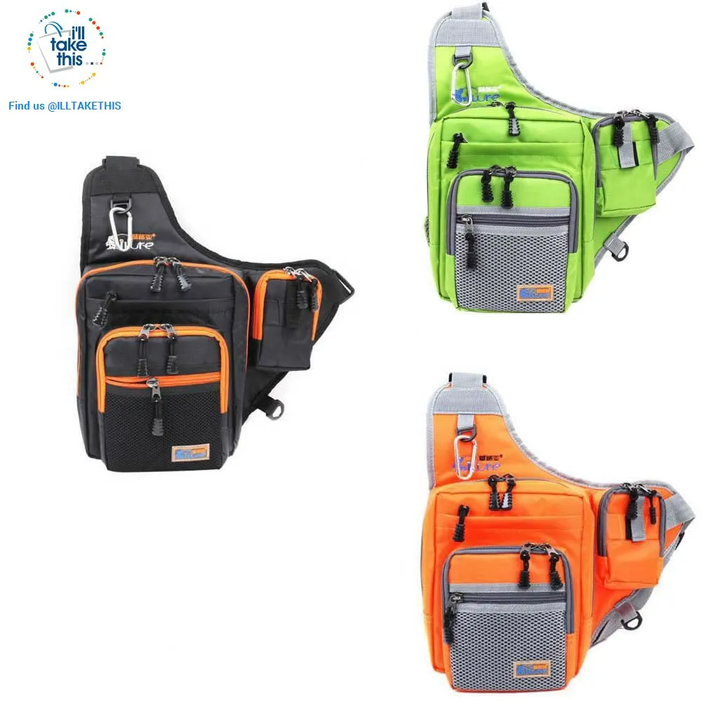The fisherman's Friend, a Shoulder bag with a multitude of purposes - Three Color options