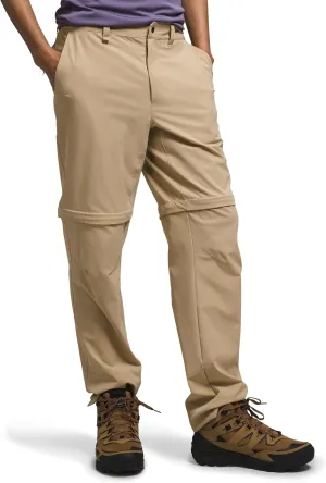The North Face Paramount Convertible Pants for Men - Flash Dry Fabric with Belt Loops, Relaxed Fit, and Pull-On Style Khaki Stone 40 R