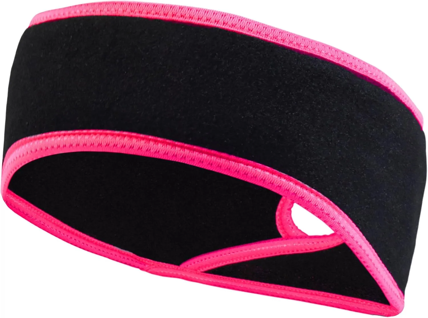 TrailHeads Womens Ponytail Headband | Fleece Earband | Winter Running Headband