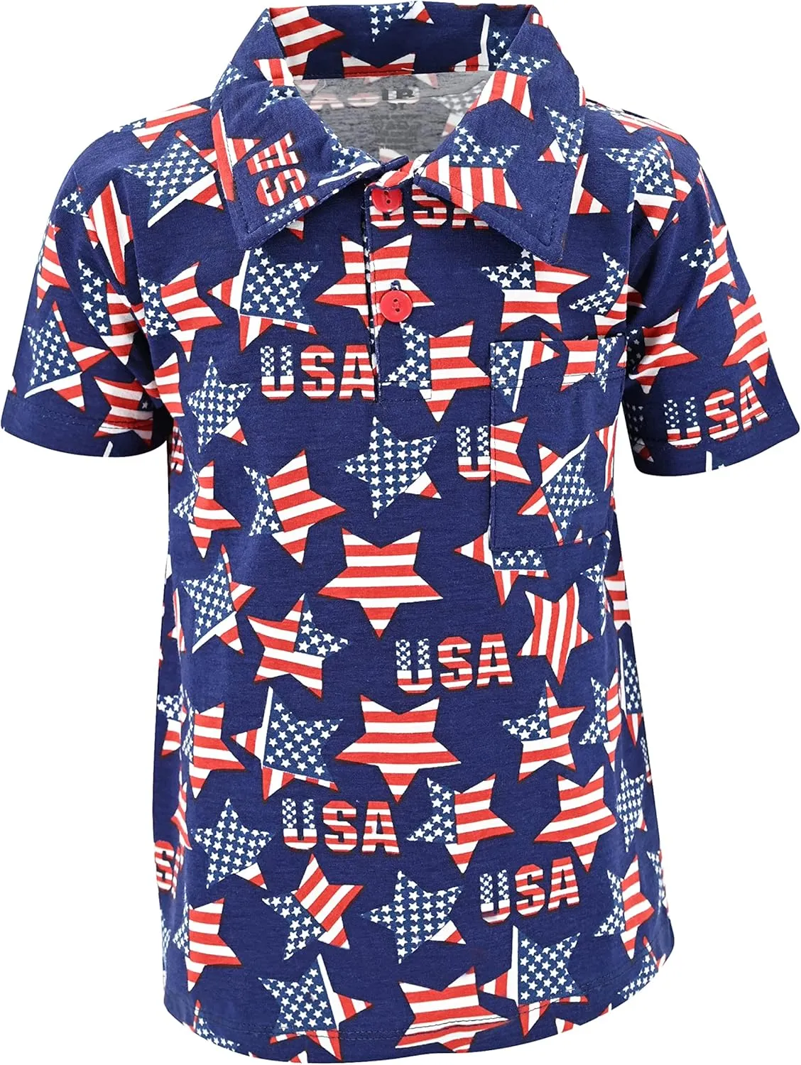Unique Baby Moisture Wicking Kids Polo Shirts for Toddler Boys Polo Shirt