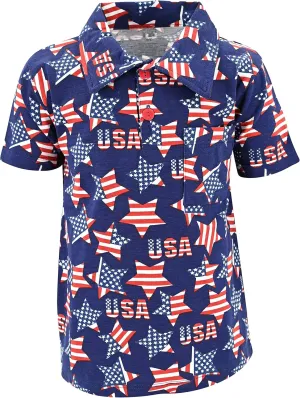 Unique Baby Moisture Wicking Kids Polo Shirts for Toddler Boys Polo Shirt