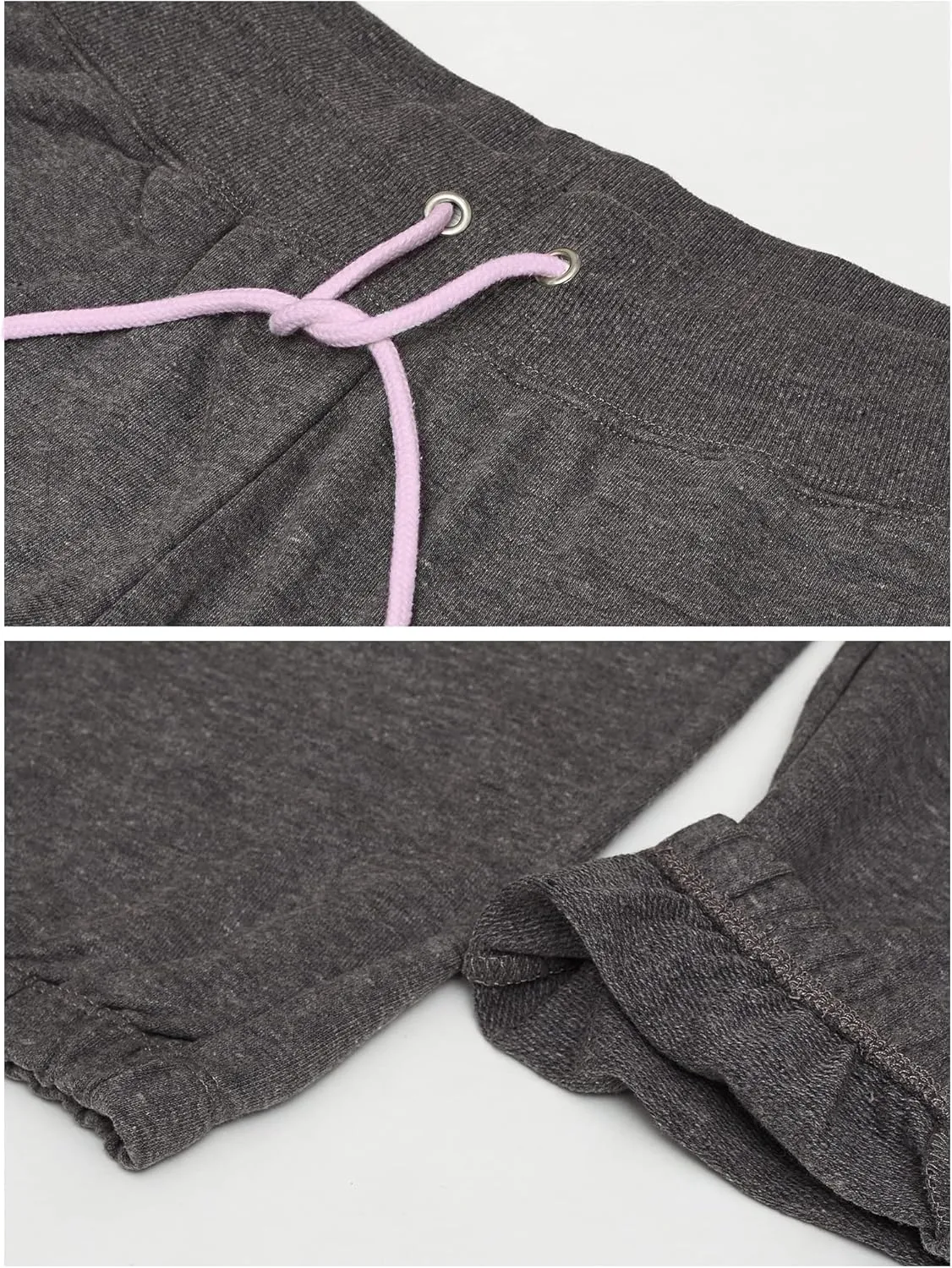 U.S. Polo Assn. Essentials Womens Sweatpants with Pockets, Comfy and Breathable French Terry Joggers for Women