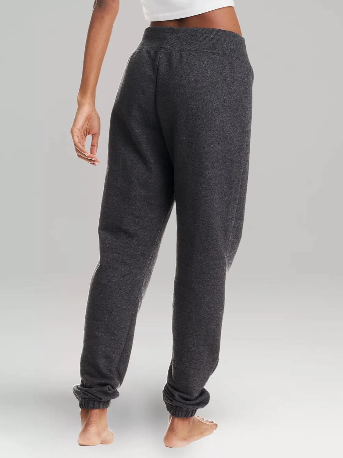 U.S. Polo Assn. Womens Sweatpants - French Terry Lounge Pants Sweats - Breathable, Comfy Joggers for Women No Pockets