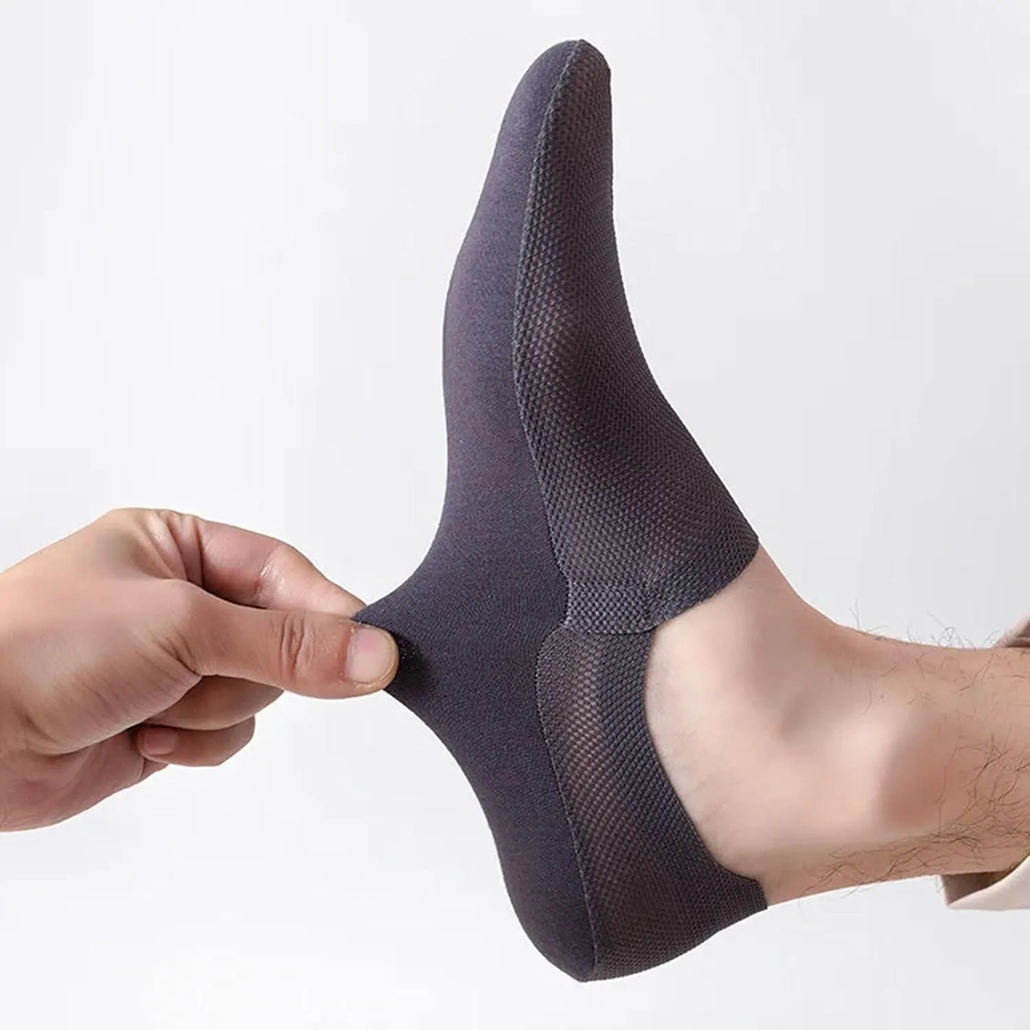 Velthentic Invisible Breathable Anti-Slip Socks, Ultra Thin Liner Lightweight Mesh No Show Socks for Women Men