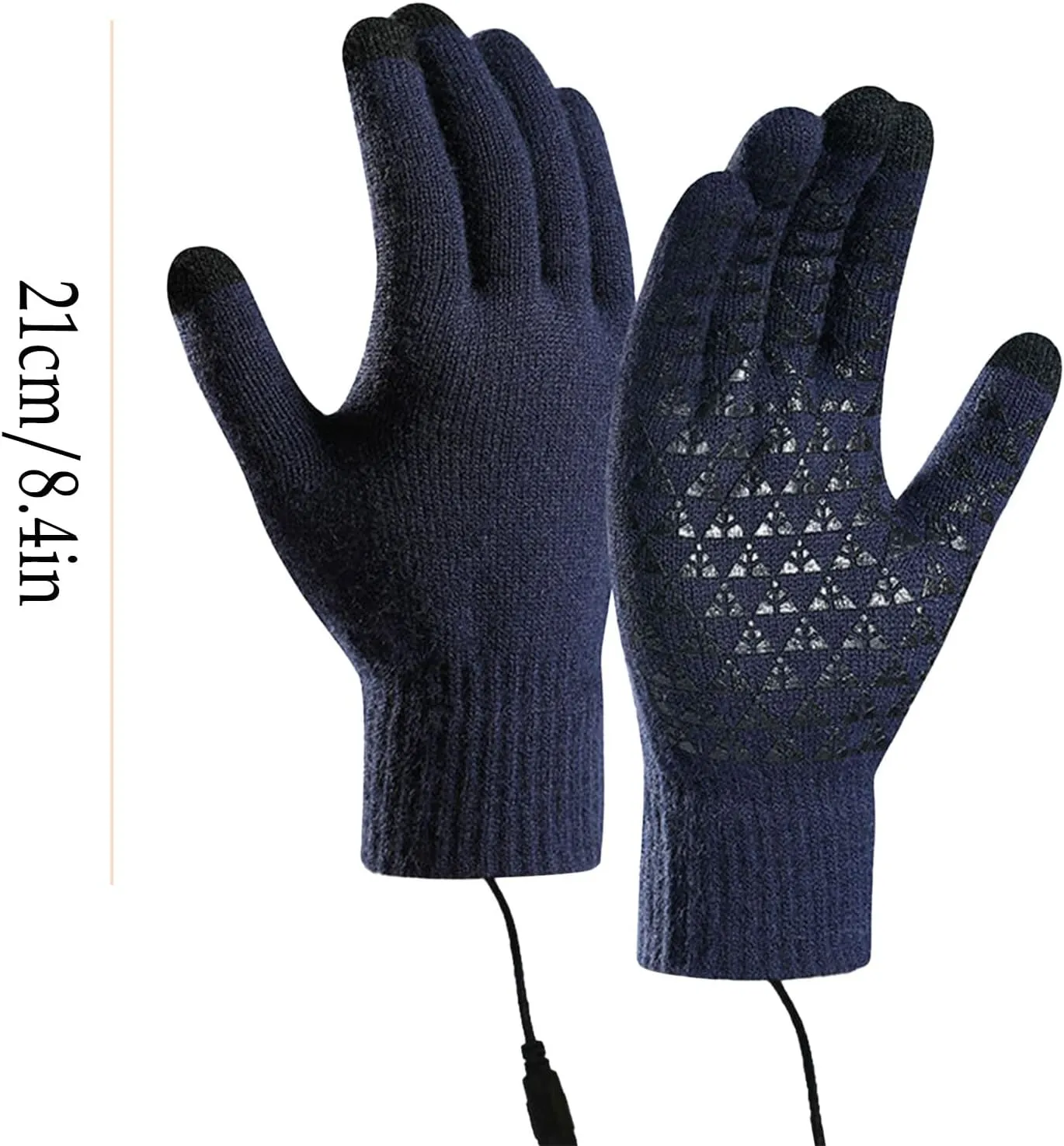 Warm Gloves Ski Gloves Snowboard Gloves Winter Cold Weather Glove for Men Women Touchscreen Snow Mittens Winter Gloves (White, One Size)