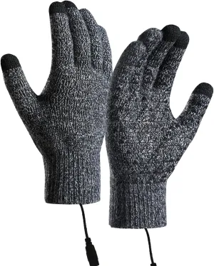 Warm Gloves Ski Gloves Snowboard Gloves Winter Cold Weather Glove for Men Women Touchscreen Snow Mittens Winter Gloves (White, One Size)