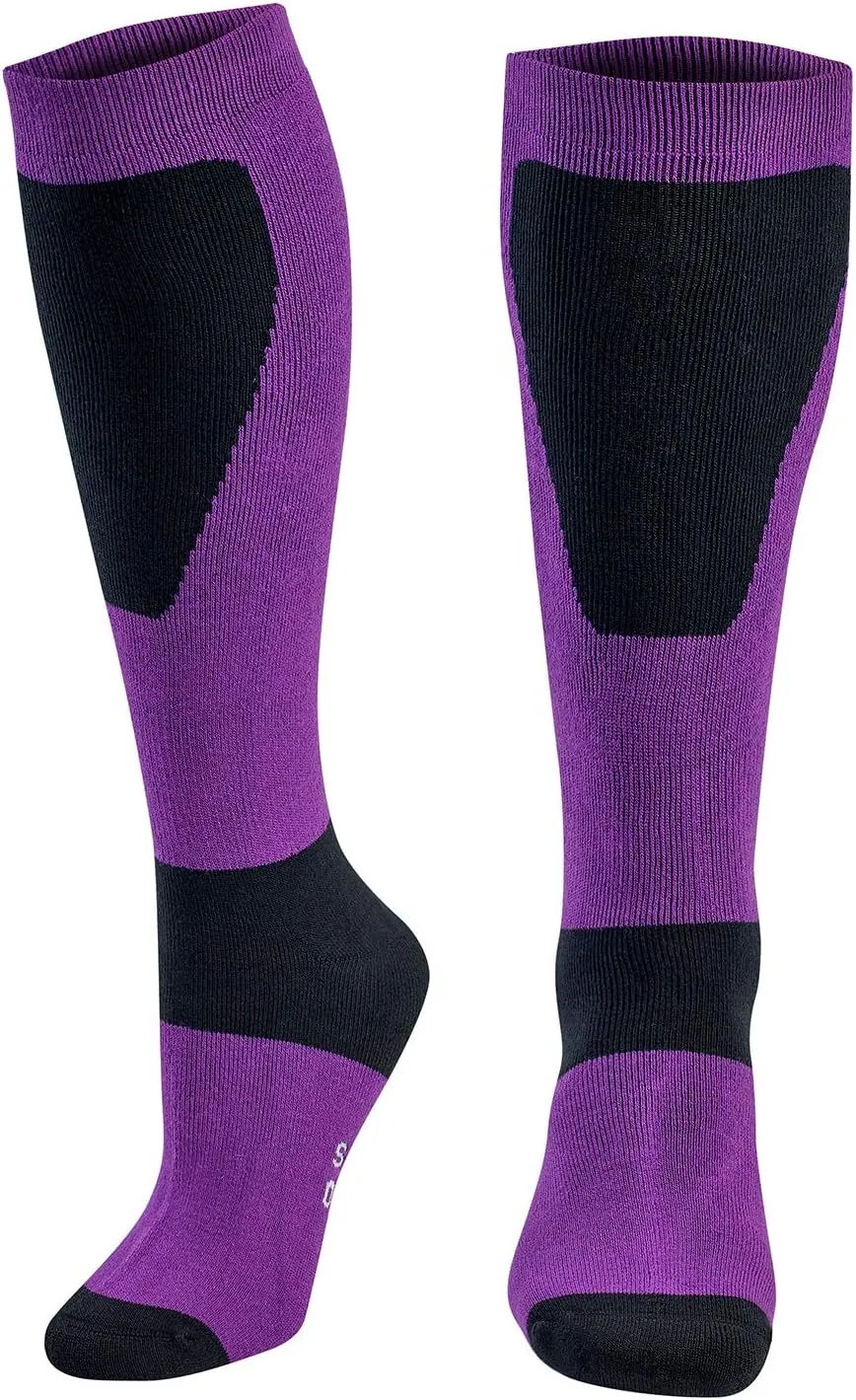 Warm Odor Eliminating Moisture Wicking Bamboo Rayon Ski Snowboard Socks
