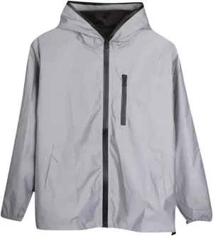 Waterproof Rain Jackets Reflective Lightweight Long Trench Coats for Men Windbreaker Rain Coat Men Men's Jacket Fall