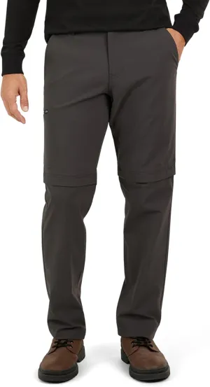 Weatherproof Vintage Mens Convertible Pants - Hiking Pants for Mens with Zip-Off to Short | Mens Utility Hiking Travel Pants