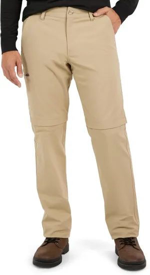 Weatherproof Vintage Mens Convertible Pants - Hiking Pants for Mens with Zip-Off to Short | Mens Utility Hiking Travel Pants