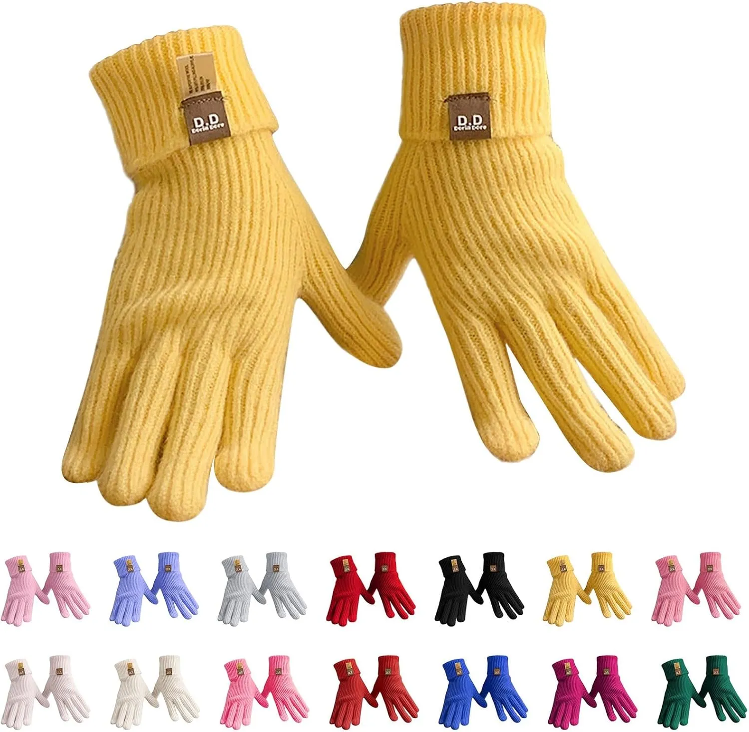 Windproof Winter Gloves Touchscreen Men Women Thermal Ski Mittens Warm Gloves for Women Snowboarding Gloves