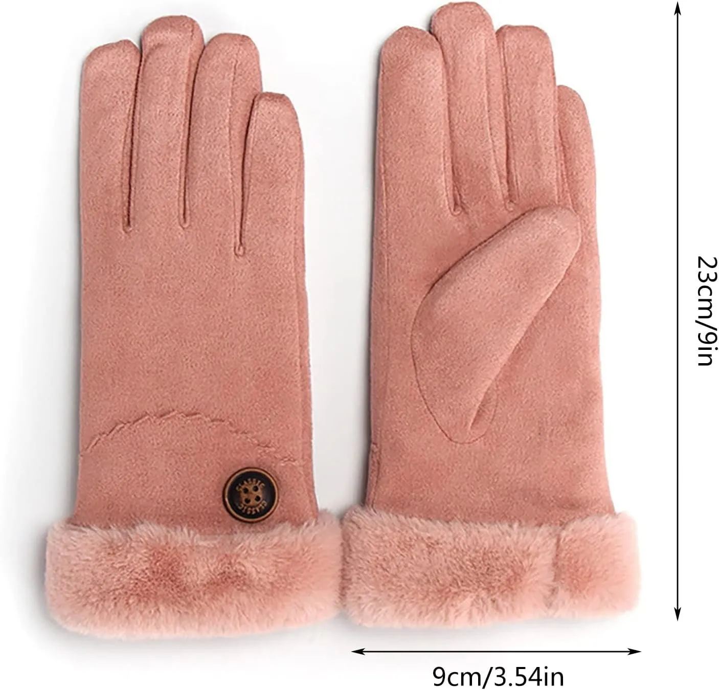 Winter Touc Screen Texting Warm Gloves with Thermal Soft Lined for Women Winter Gloves Women Toucscreen