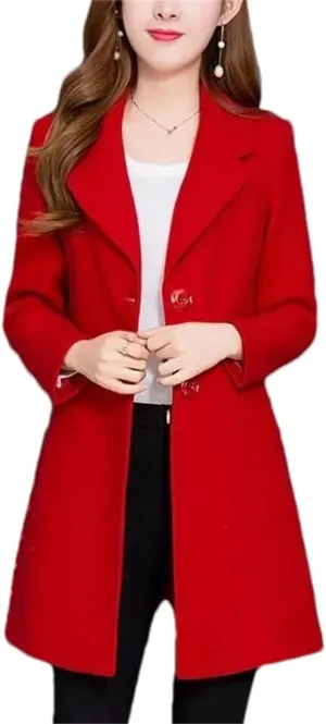 Women Spring Autumn Trench Coats Slim Single-Breasted Female Windbreakers Outerwear Cardigan
