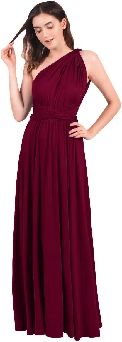 Women Transformer Multi Way Bandage Dress Convertible Bridesmaid Gown