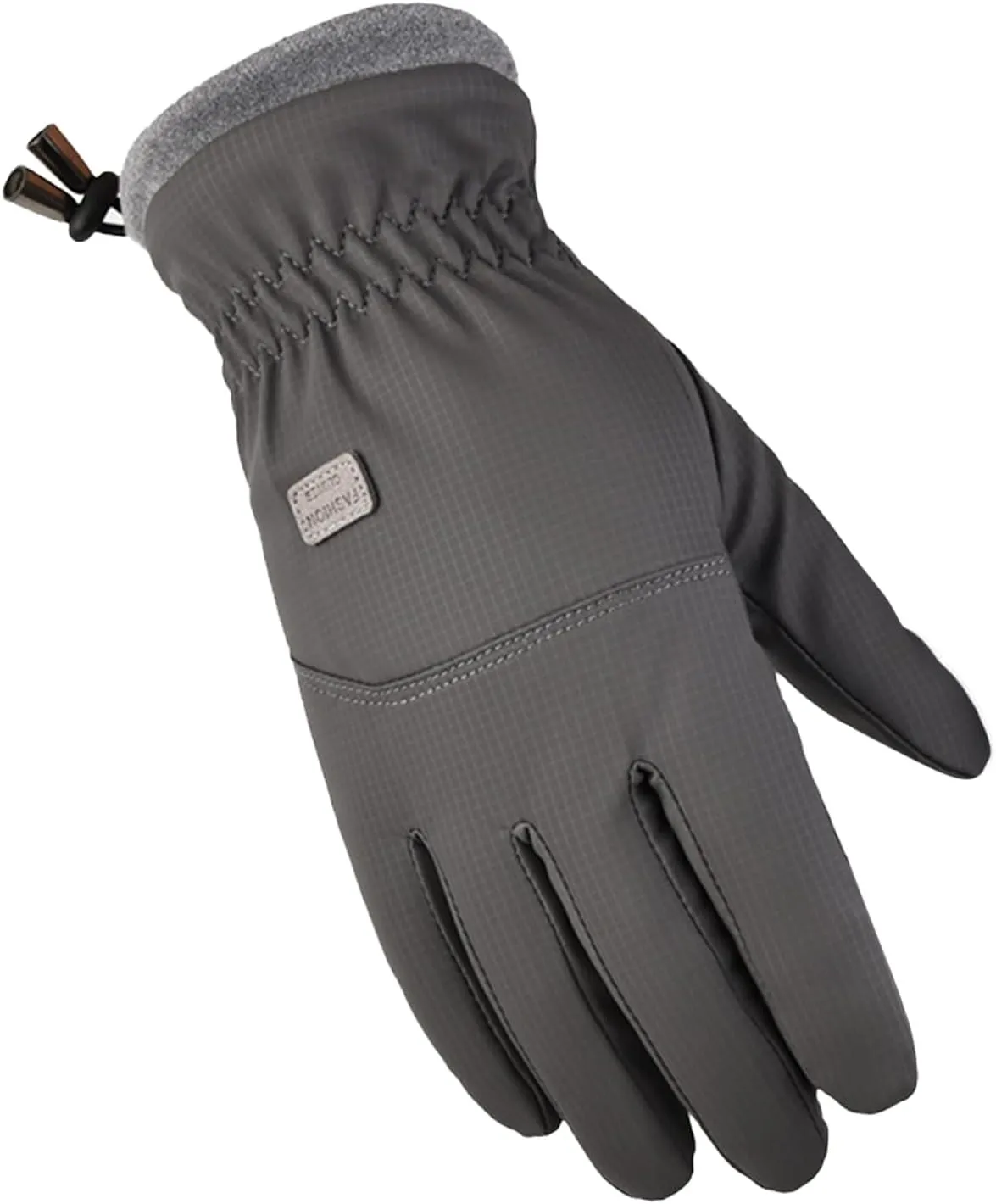 Women Winter Lined Gloves with Fu Trim Winter Gloves Women Toucscreen Ladies Gloves