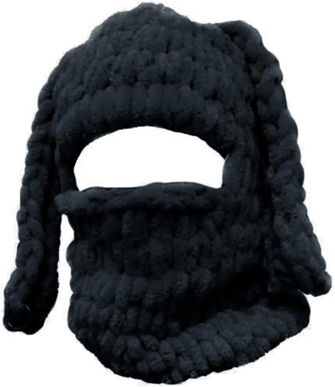 Women Winter Vintage Knit Beanie Hat Chunky Cable Knit Soft Warm Hat Stretchy Thick Knitted Cap