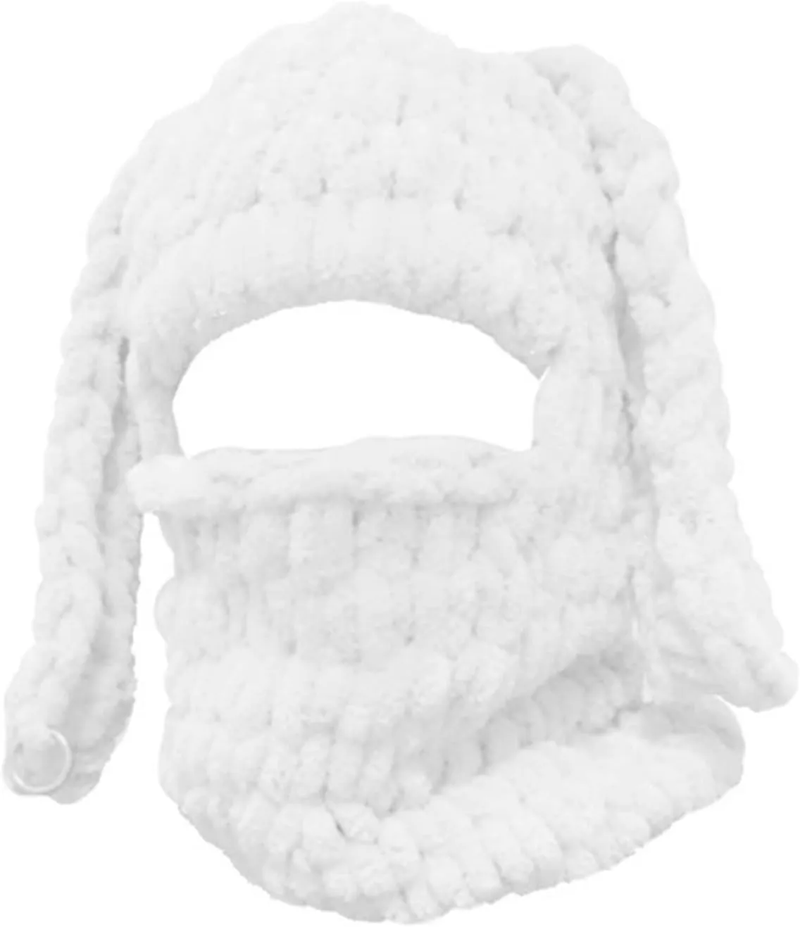 Women Winter Vintage Knit Beanie Hat Chunky Cable Knit Soft Warm Hat Stretchy Thick Knitted Cap