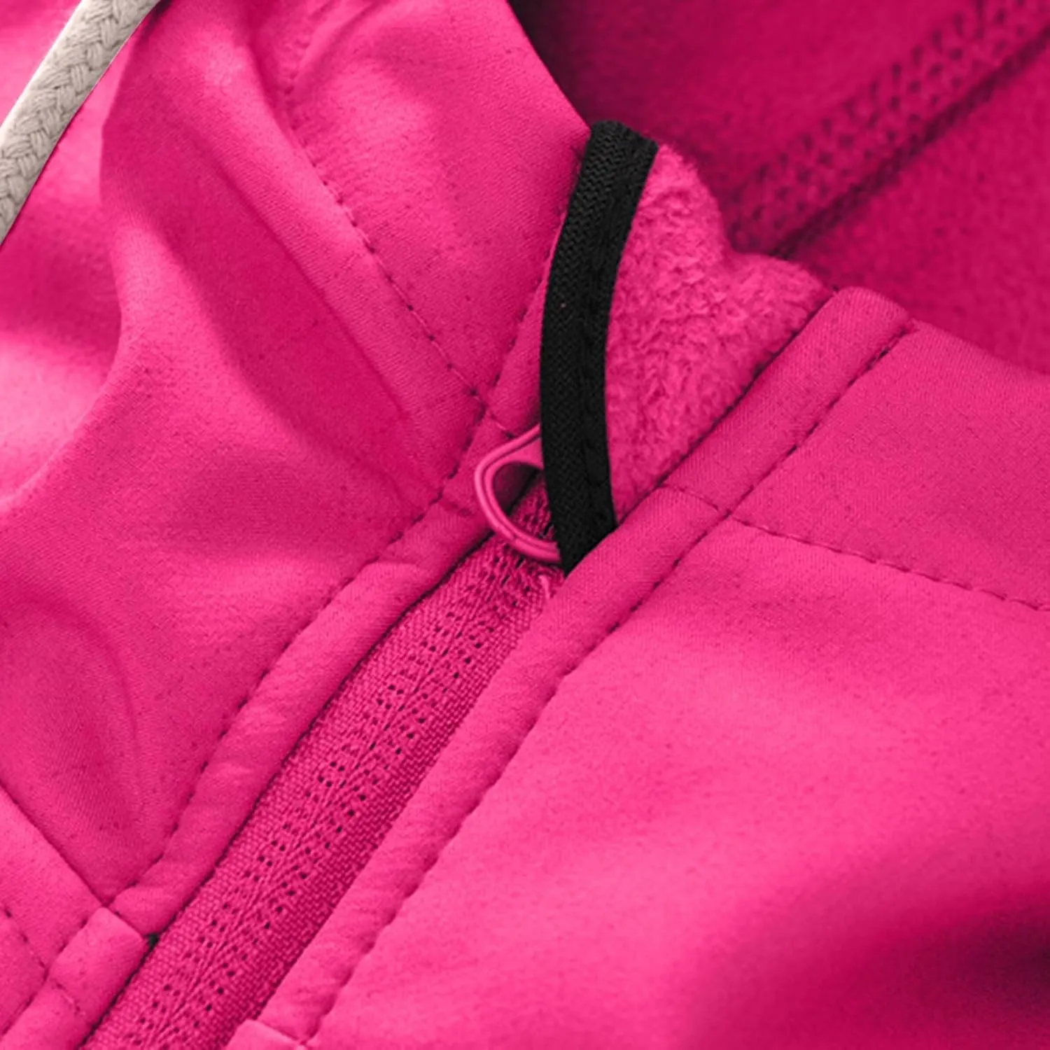 Women Zip Up Jackets Fall Rain Coats with Hood Windproof Hiking Jacket with Pockets Cycling Travle Jackets Outwear