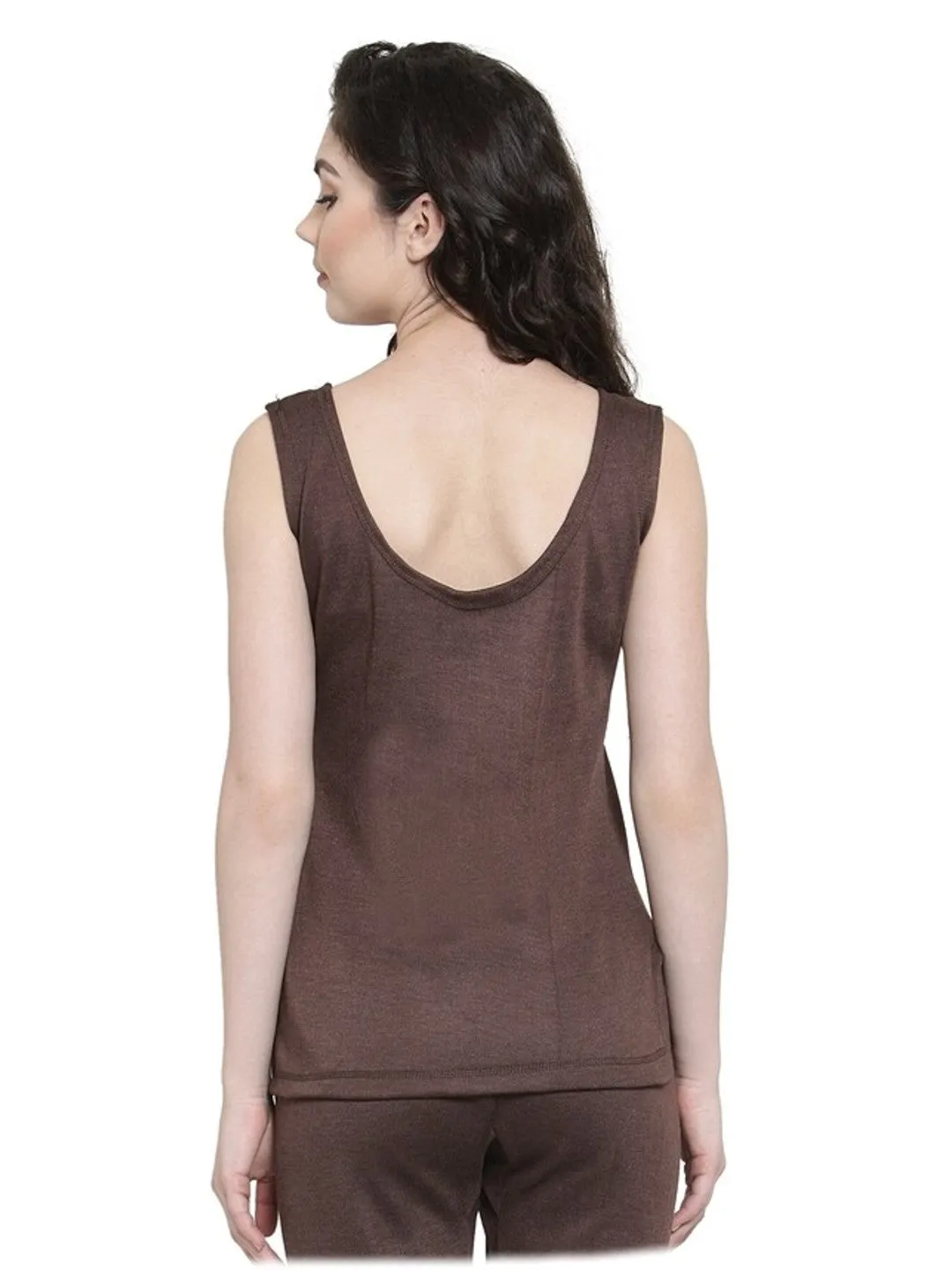 WOMEN'S CUT SLEEVES THERMAL TOP