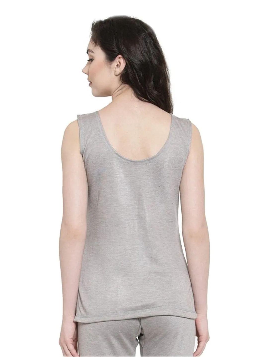 WOMEN'S CUT SLEEVES THERMAL TOP