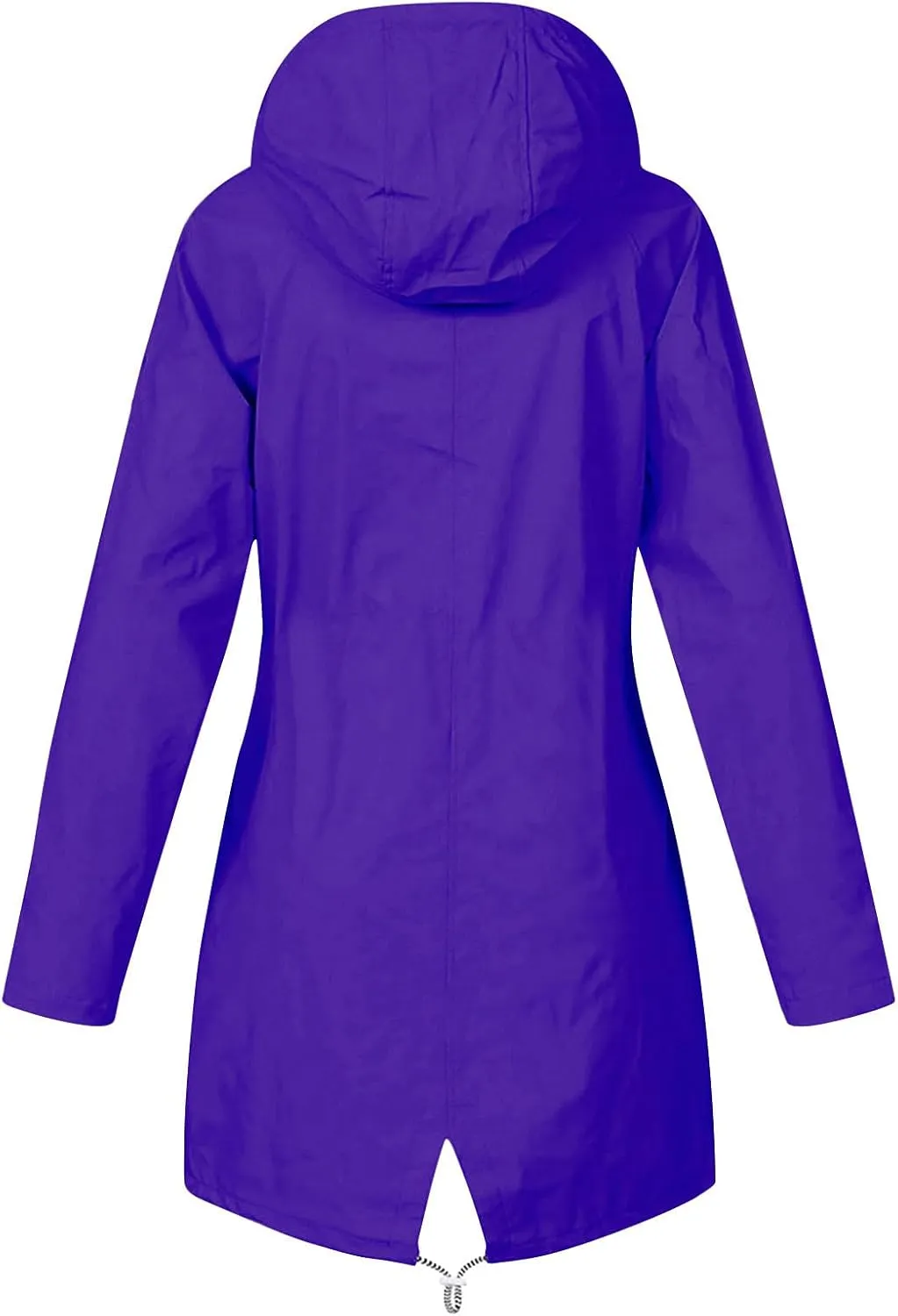 Women's Mountain Waterproof Lightweight Jackets Hooded Windbreakers Windproof Raincoat for Hiking Travel Outdoor