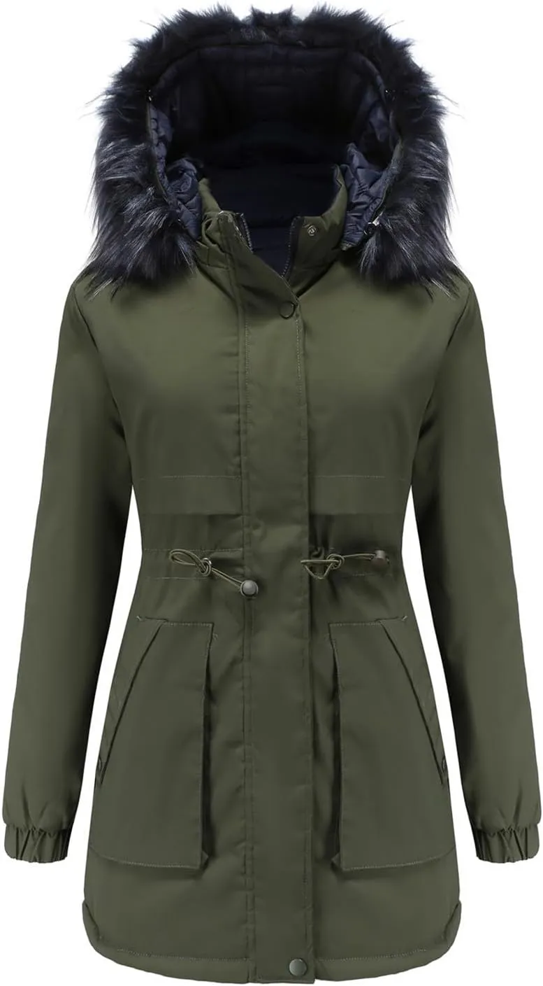 Women's Packable Lightweight Jacket with Collar Loose Winter Coat Thin Puffer Jacket Women Puffy Jackets Women Women