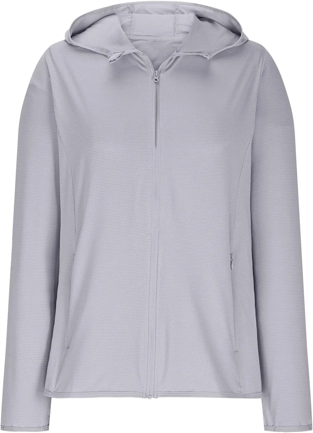 Womens Sun Shirts Full Zip UPF 50  Protection Hoodie Jacket Long Sleeve Hiking Outdoor Lightweight UPF50  Jackets