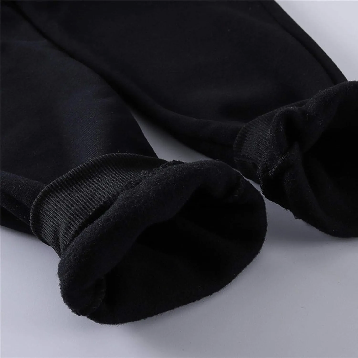 Women's Sweatpants Joggers Casual Comfy Solid Elastic Waist Drawstring Athletic Running Pant Fleece Lined Sweat Pants