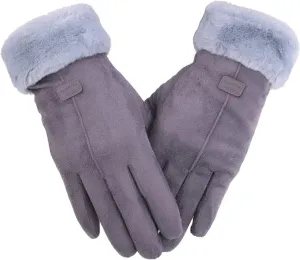 Womens Winter Gloves Touchscreen Texting Phone Windproof Gloves Cold Weather Warm Stretch Mittens