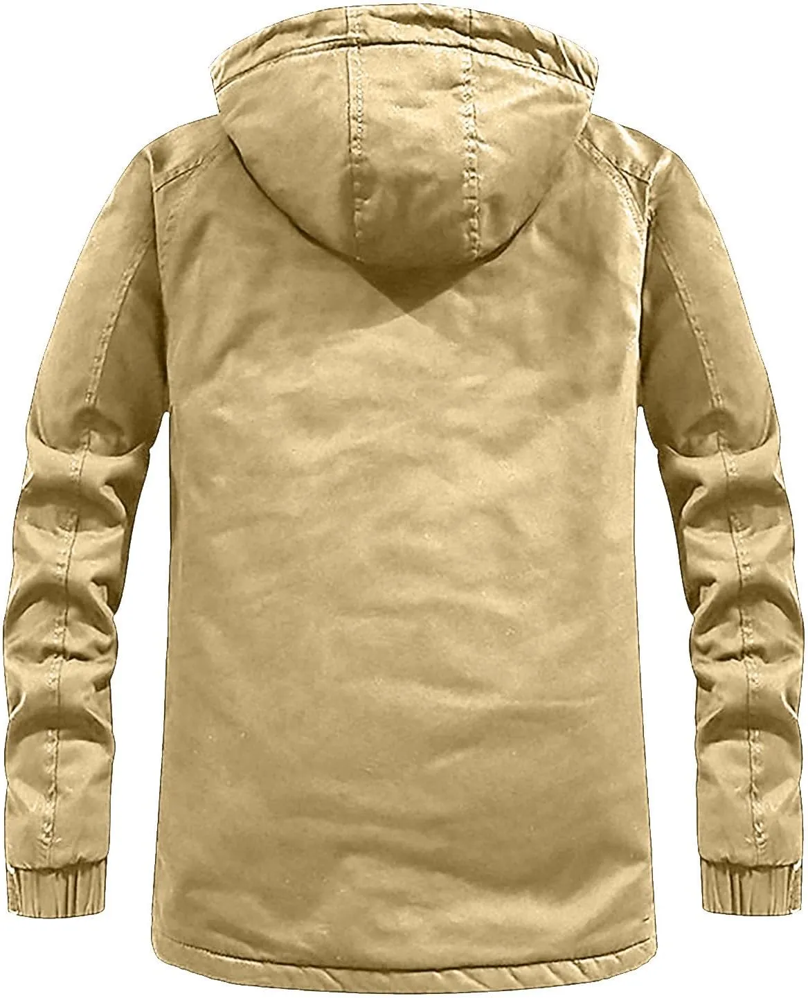 Ymosrh Men's Jackets Rain Jacket Waterproof With Hooded Hiking Coat Lightweight Windbreaker Coats, M-4XL