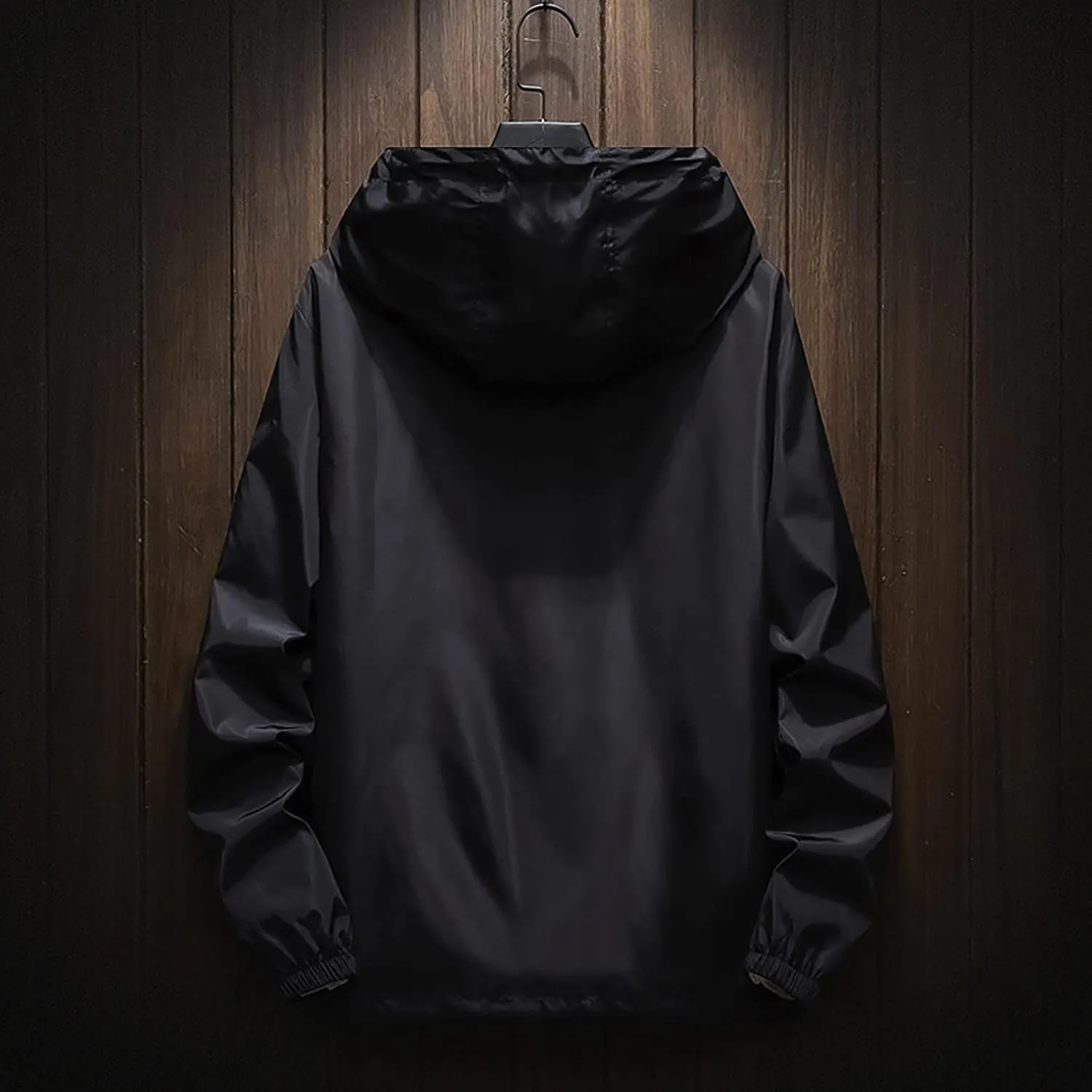Ymosrh Men's Lightweight Rain Jacket Waterproof Jacket Outdoor Softshell Raincoat Hiking Travel Jacket, M-7XL