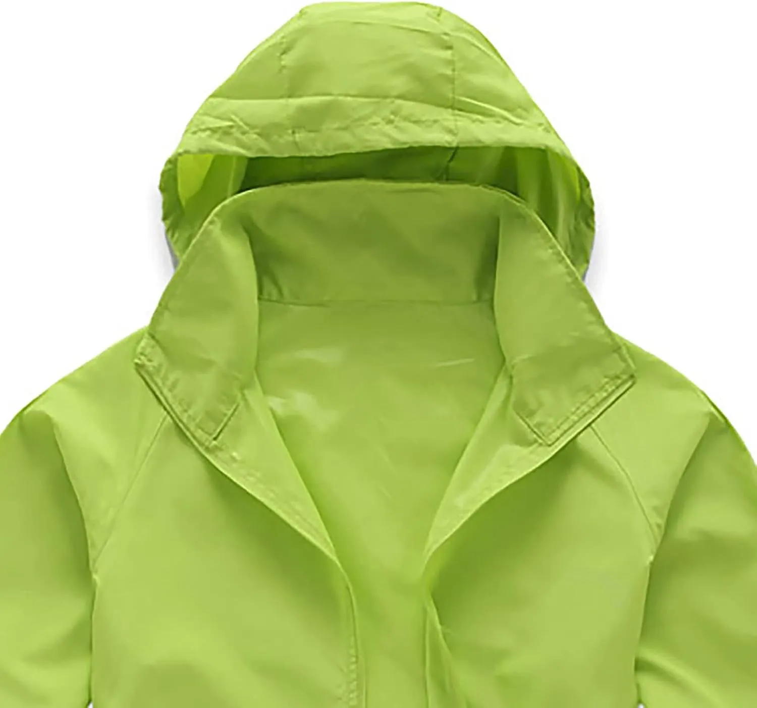Ymosrh Men's Work Jackets Lightweight Waterproof Windbreaker Rain Jacket Packable with Hood for Hiking Travel, XS-3XL