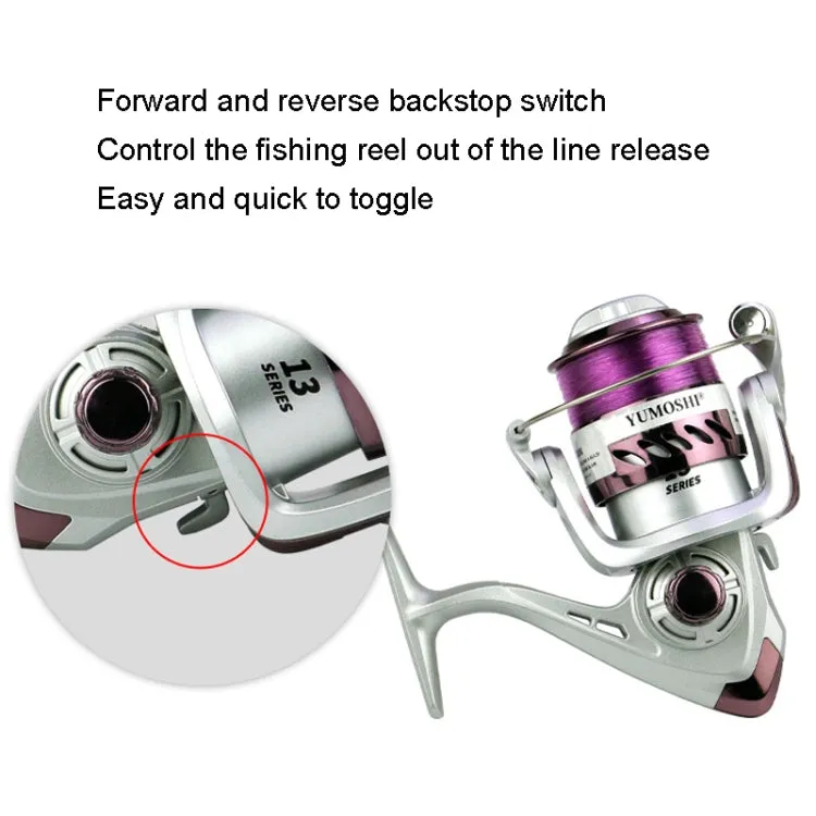 YUMOSHI YK Series Plastic Plating Fishing Line Reel, Specification: YK4000